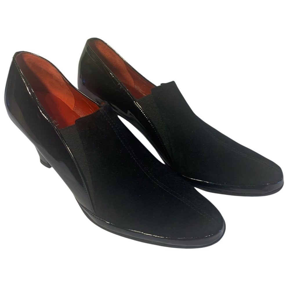 Amalfi Rangoni Loafer Slip-on Slipper Top Pump Italian Designer Luxury H3” 8.5